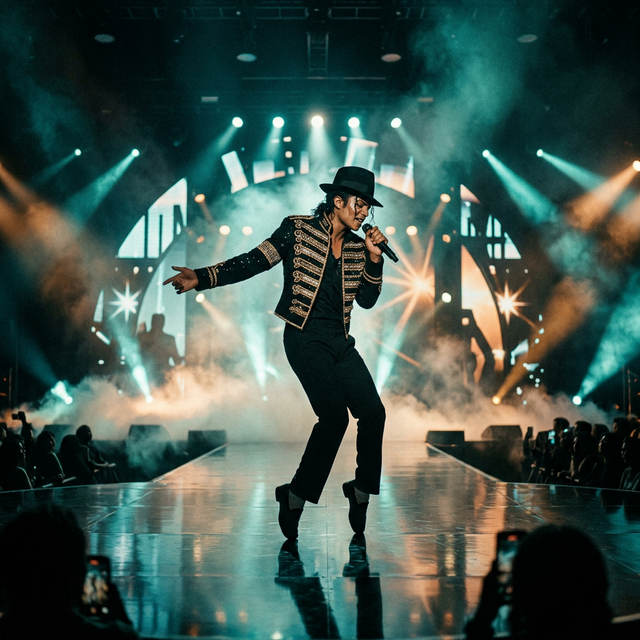 Jaafar Jackson as MJ in the Biopic