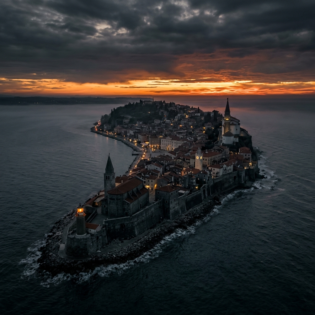 Piran, Σλοβενία: Το Βενετσιάνικο Στολίδι, Η Ελληνική Ρίζα & το Sarajevo 84